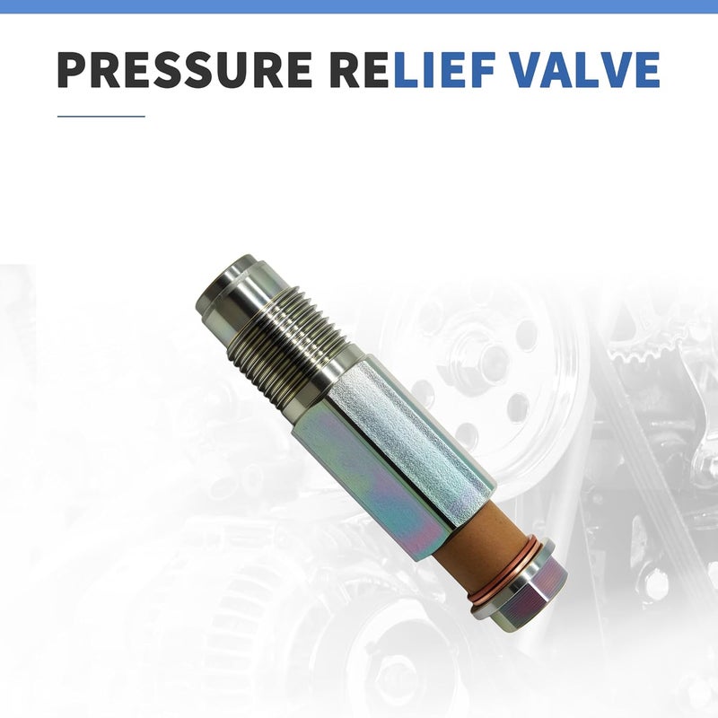RABROPAR Store Fuel Rail Pressure Relief Valve RE516335 Compatible with John Deere 4045 6068 Genset 7520 Tractor - Image 3